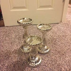 Candle holders with candle